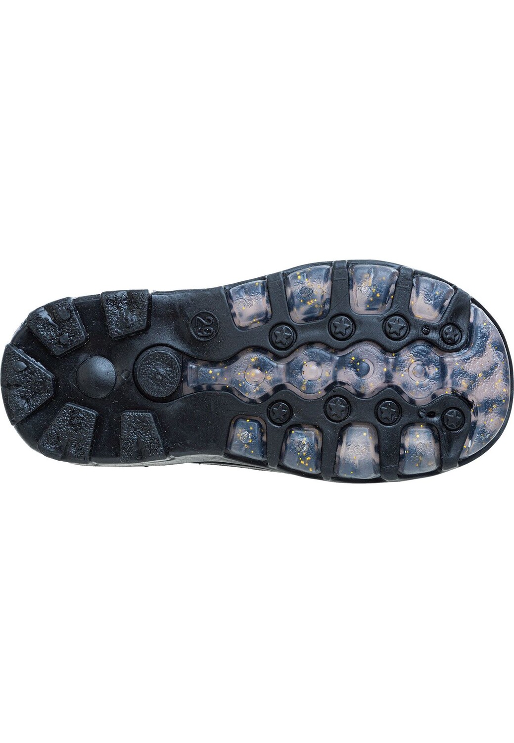 Детские резиновые сапоги Cenerki на теплой подкладке ZIGZAG, цвет Leopard — фото 4