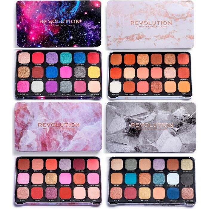 

Тени для век Forever Flawless Paleta de Sombras Revolution, Digi Butterfly