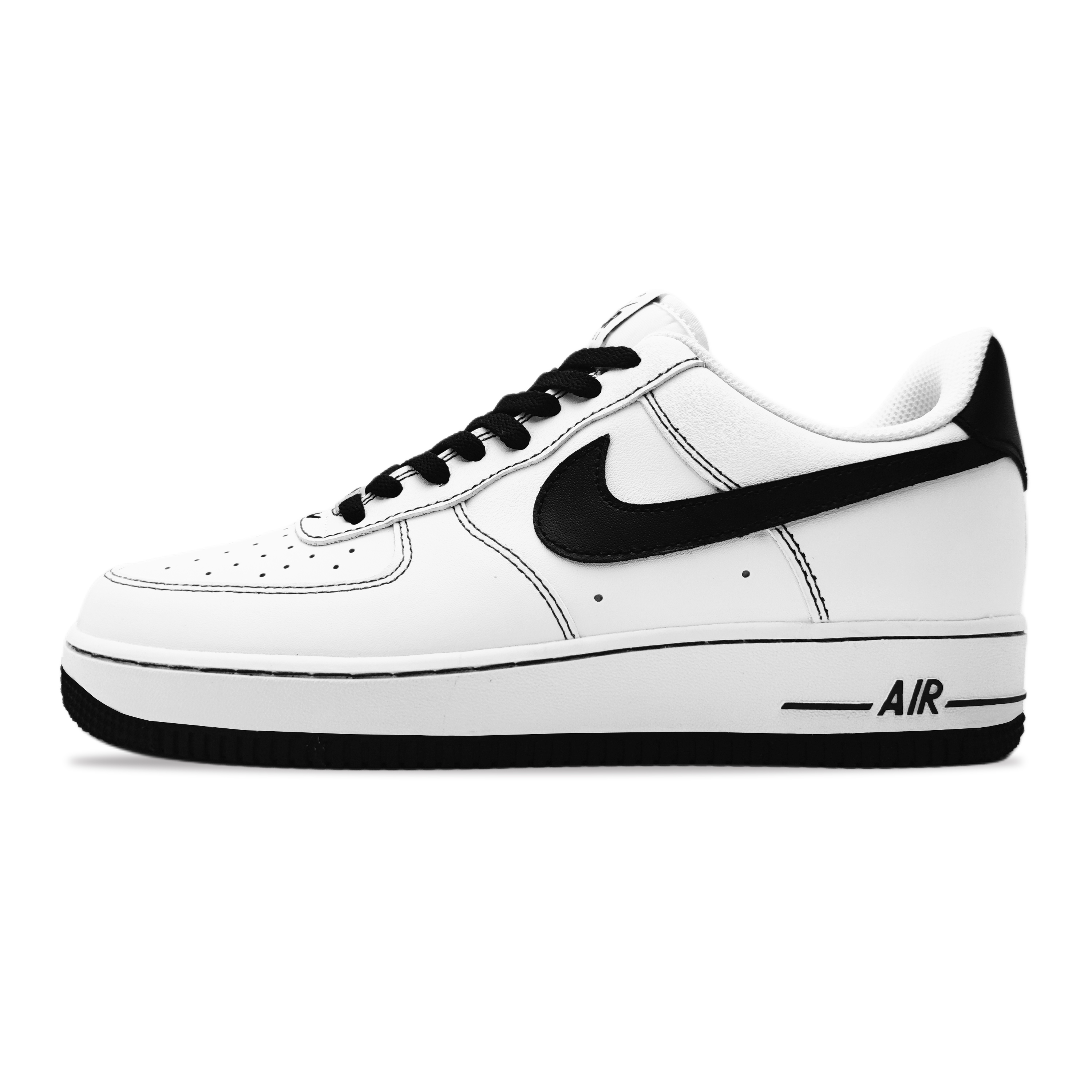 

Nike Кроссовки Air Force 1 с противоскользящим покрытием, износостойкие, низкие, мужские, для скейтбординга, черные, белые