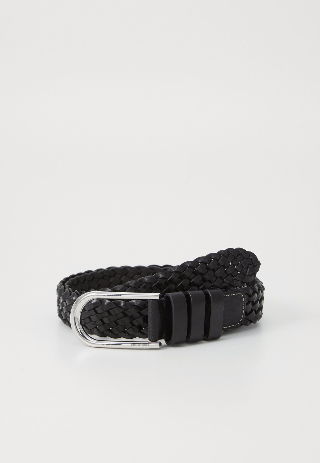 

Плетеный пояс BRAIDED BELT MICHAEL Michael Kors, черный