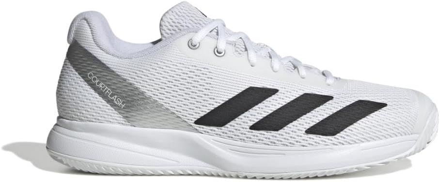 Мужские теннисные кроссовки Adidas Courtflash Speed 2, белый/черный — фото 4