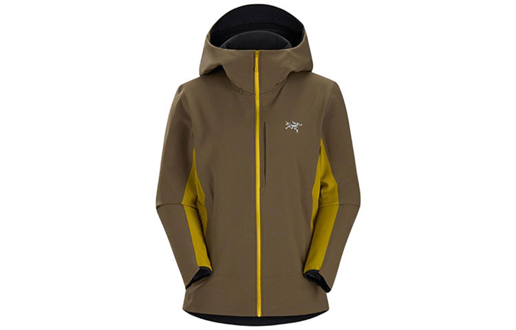 Arcteryx Женская ветровка для походов и активного отдыха, Ox Blood Red/Wing Sheath Green/Rhapsody/Elytron — фото 3