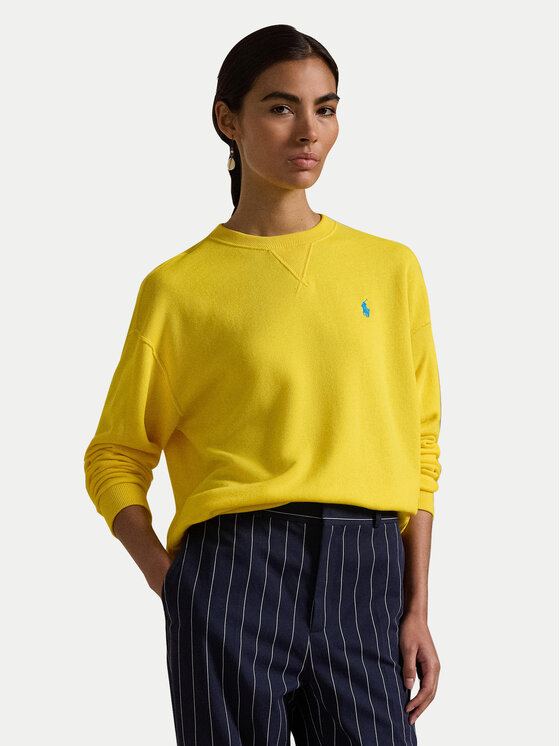 

Толстовка обычного кроя 211935582012 Polo Ralph Lauren, желтый