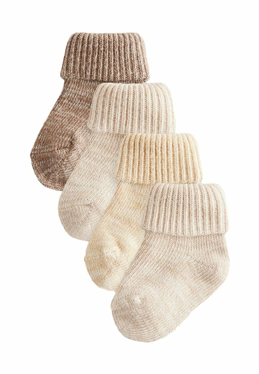

Носки CHUNKY ROLL 4 PACK REGULAR FIT Next, коричневый