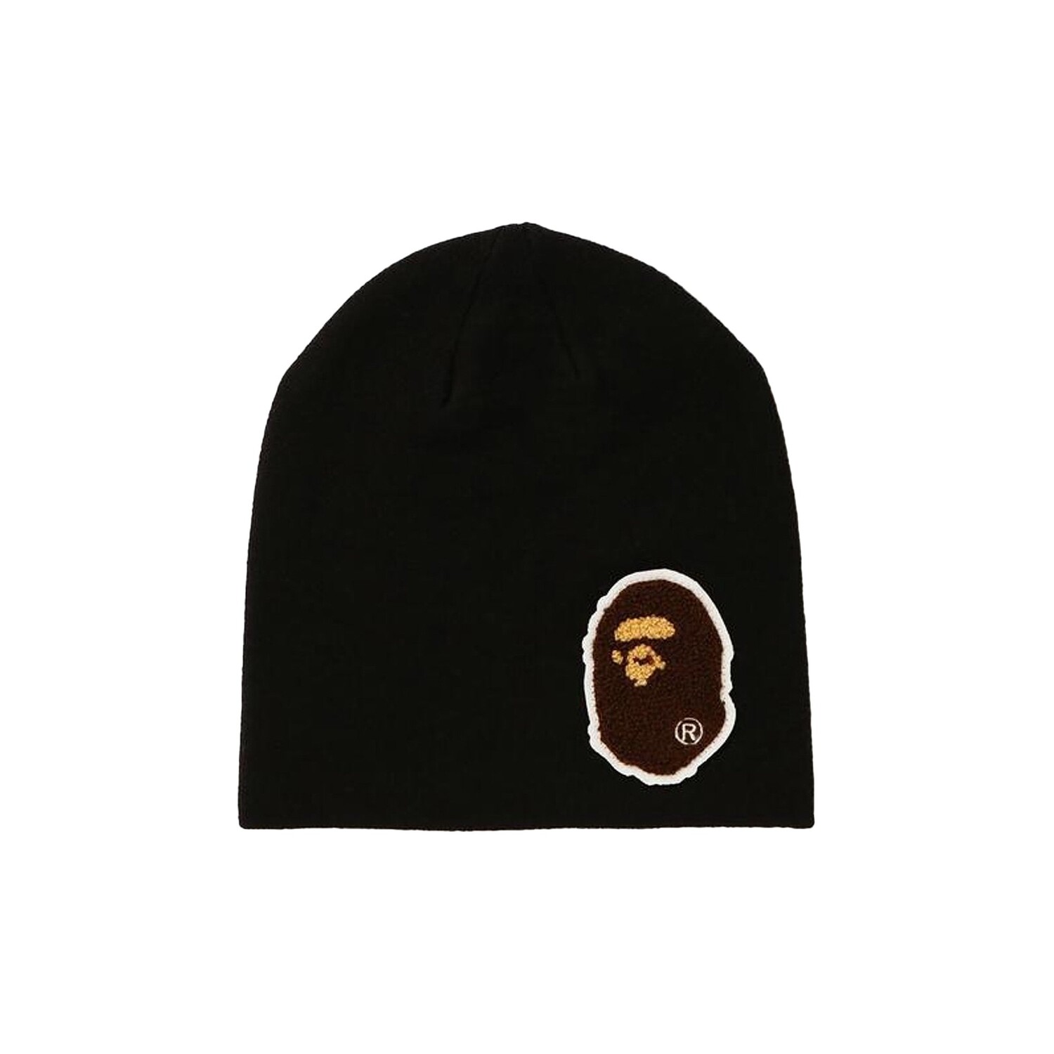 

Вязаная шапка BAPE Big Ape Head, черная