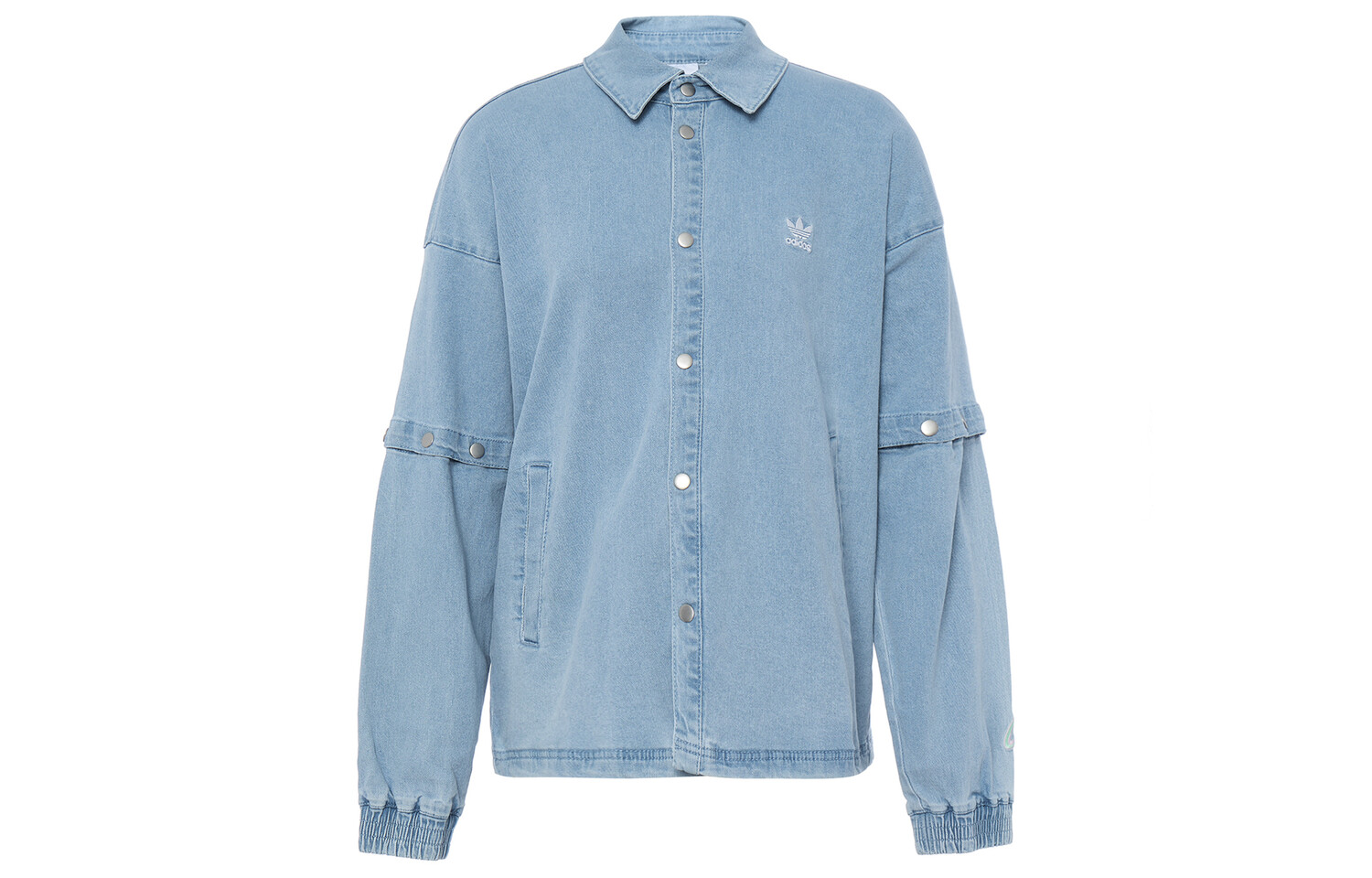 

Женская джинсовая куртка Adidas Originals, цвет Gray/Blue, Синий, Женская джинсовая куртка Adidas Originals, цвет Gray/Blue