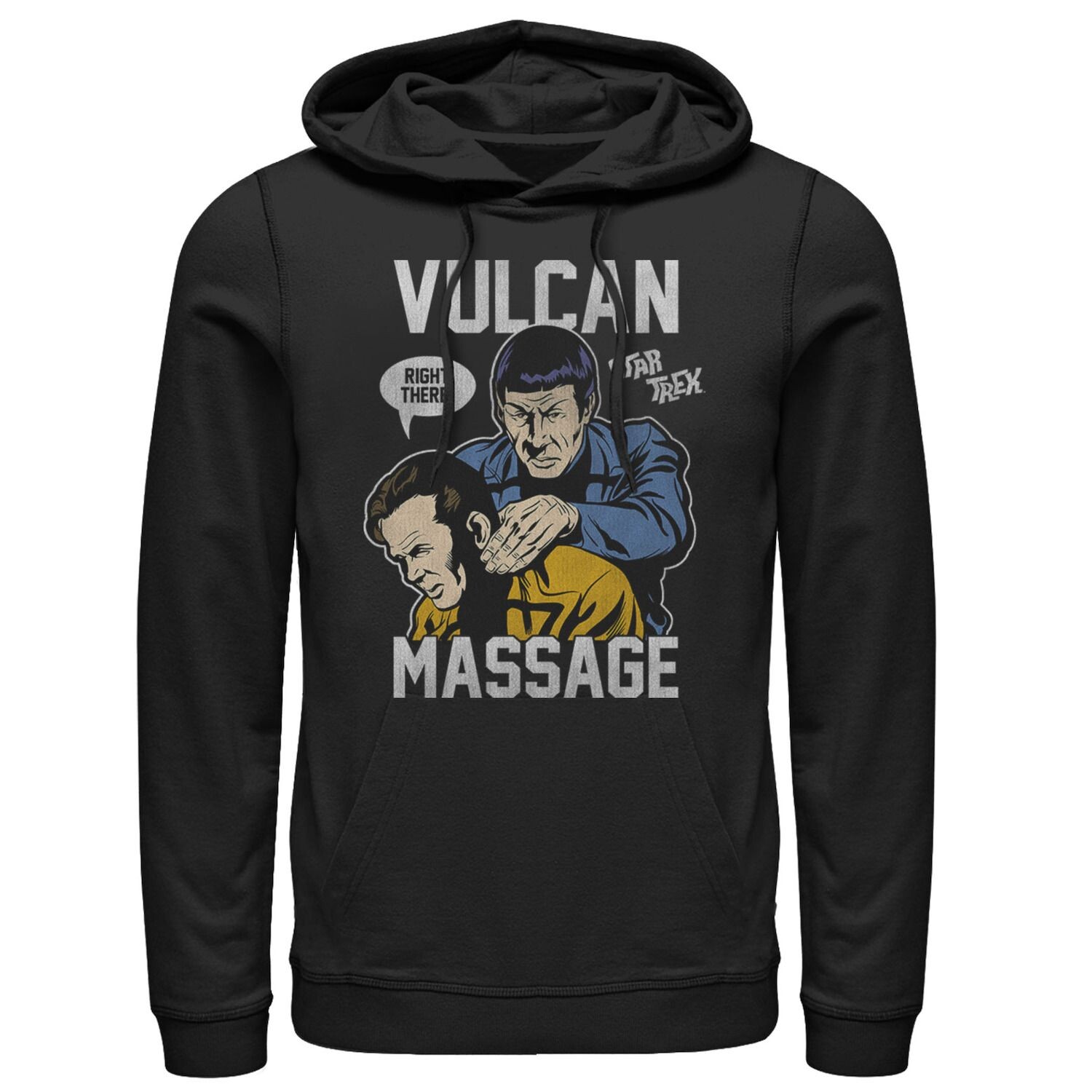 

Мужская футболка Star Trek The Original Series Vulcan Massage с поп-текстом и плакатом Licensed Character