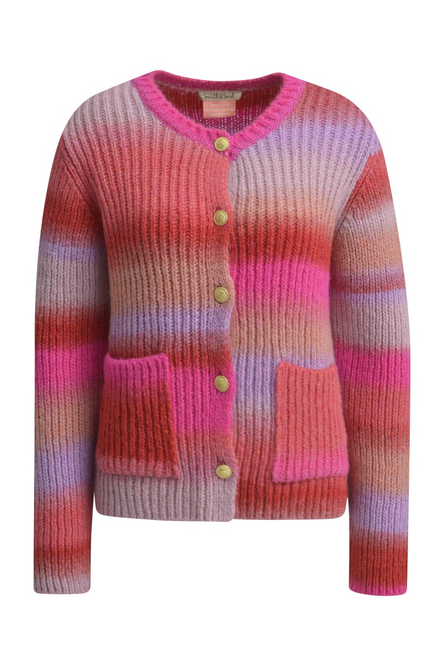 

Вязаный кардиган Smith&Soul, цвет Peach/Salmon