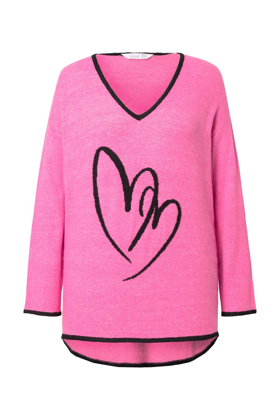 

Тонкий вязаный свитер MIAMODA Sweater, розовый