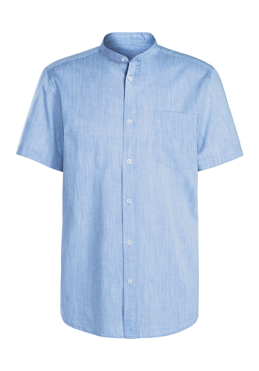 

Повседневная рубашка H.I.S Regular fit Button Up Shirt, синий/светло-синий