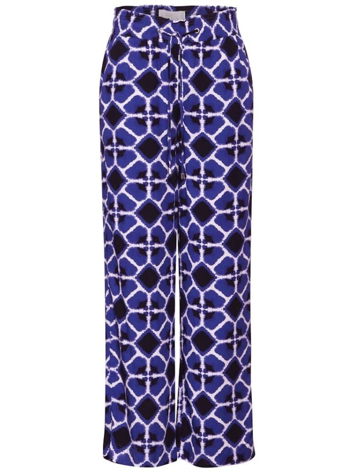 

Тканевые брюки Street One, цвет violet blue