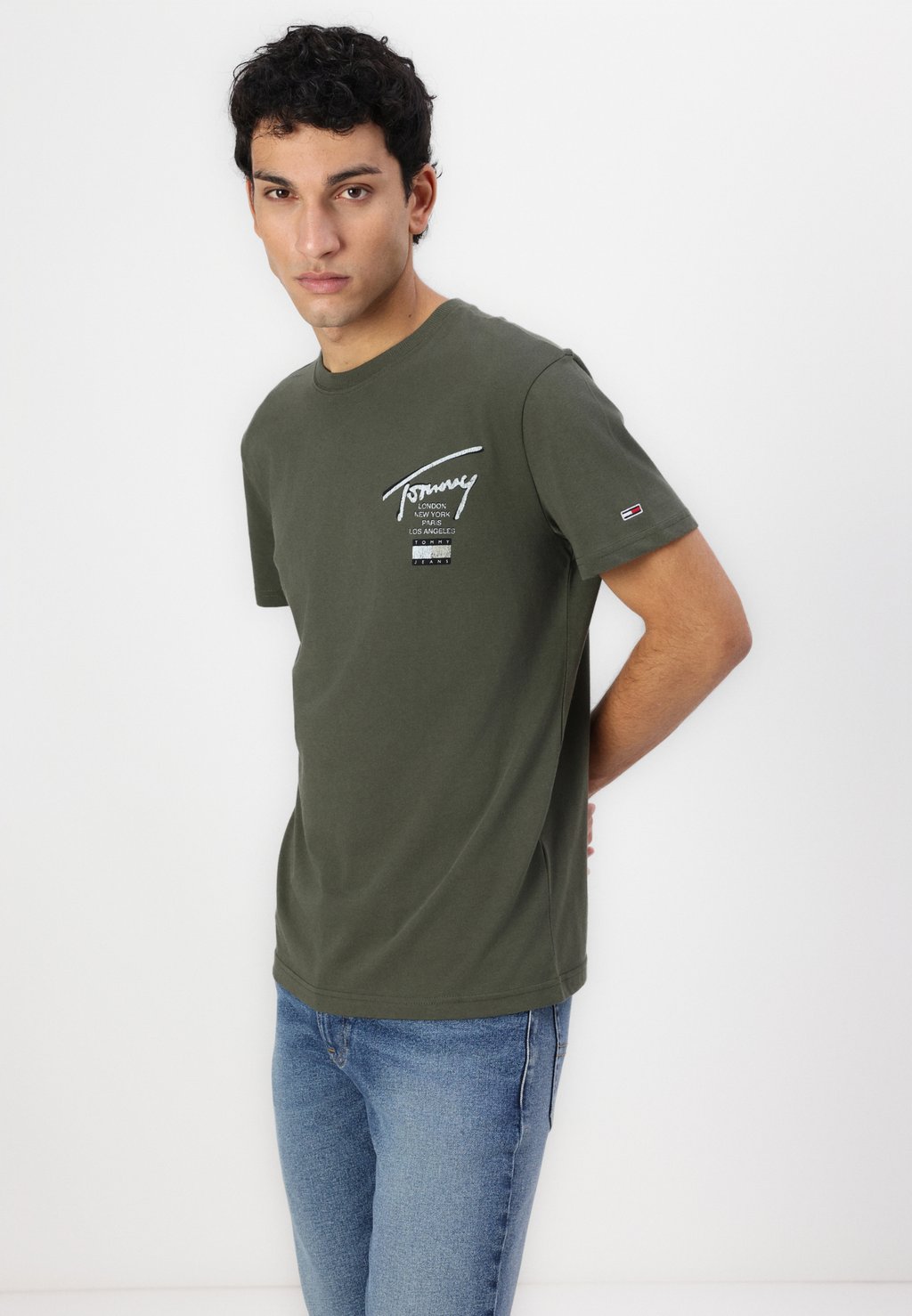 

Джинсы облегающего кроя SIMON Tommy Jeans, синий деним