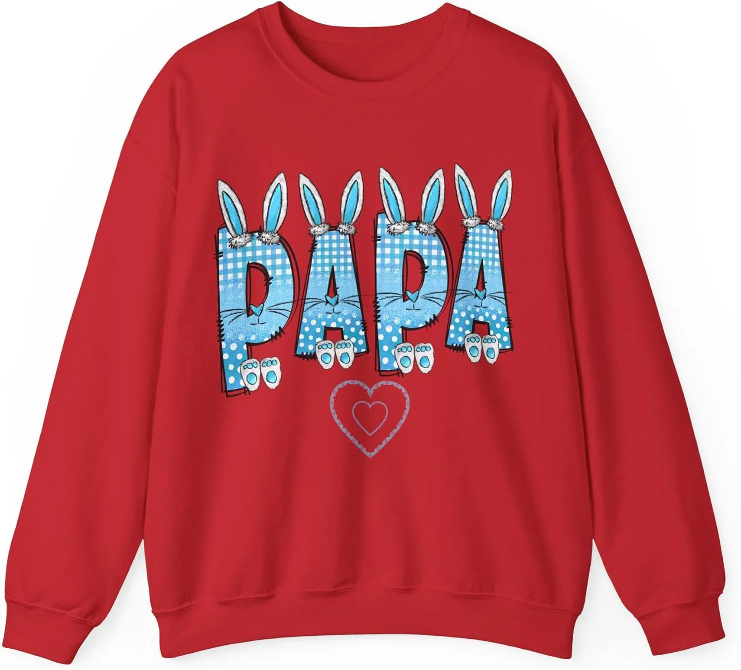 Толстовка Funny Bunny Papa | Пасхальный подарок, Unisex Crewneck