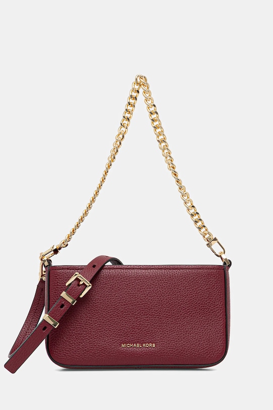 

Кожаная сумка Michael Michael Kors, бордовый