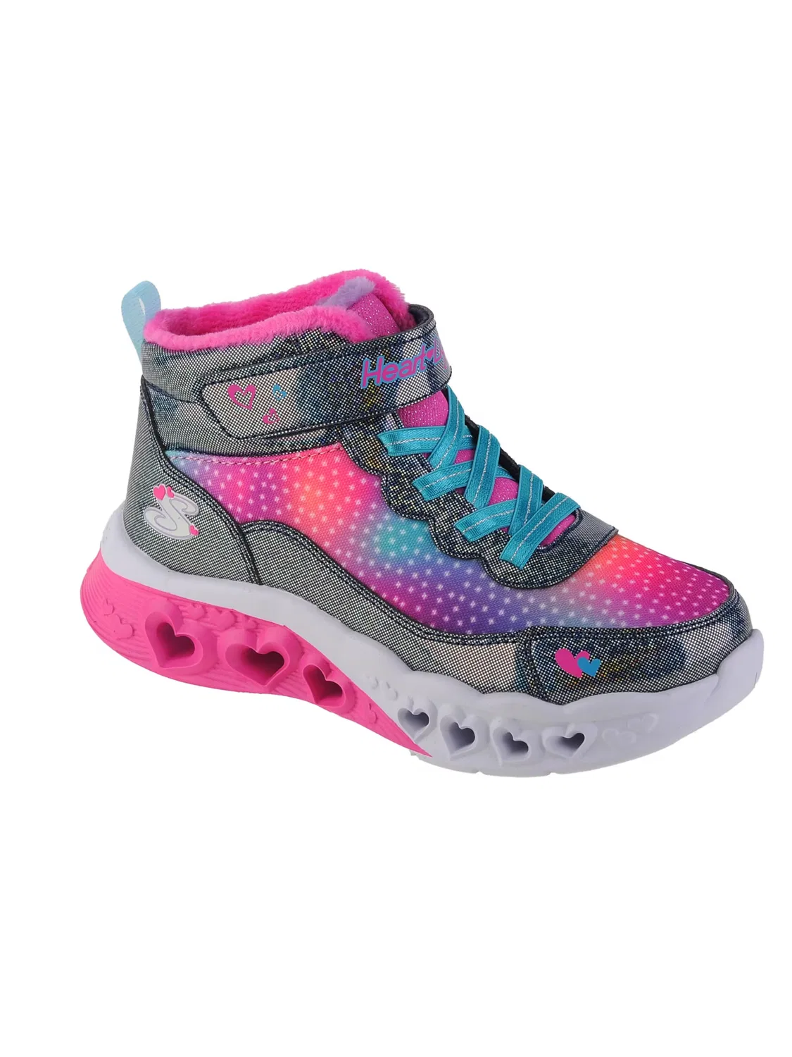 Ботинки SKECHERS Skechers Flutter Heart Lights - Simple Amor, мультиколор — фото 2