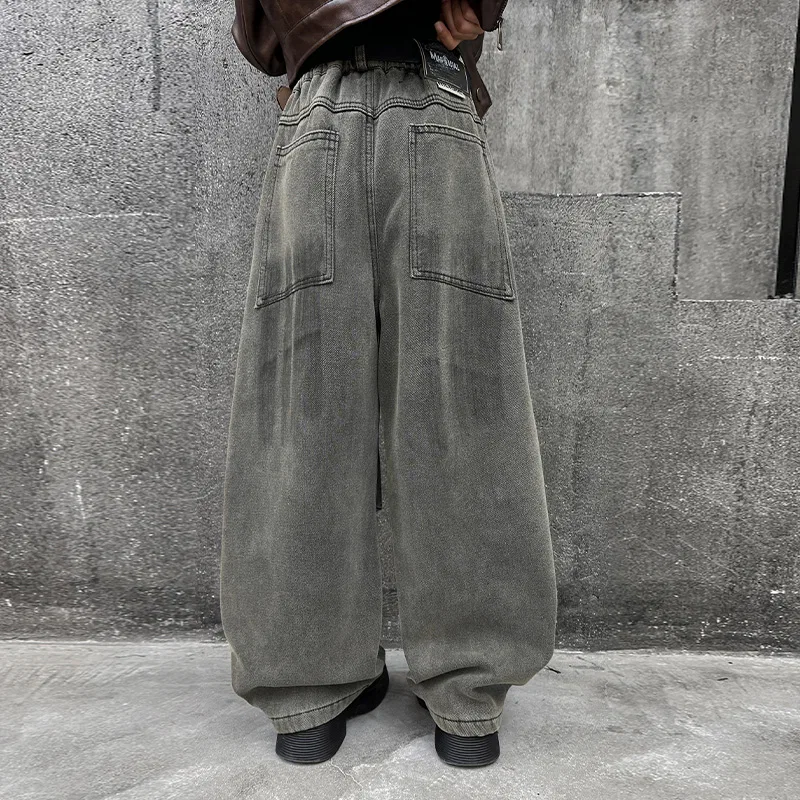 Джинсы детские весна-осень Disney, No Fleece-Lined Distressed Pants+Belt — фото 3