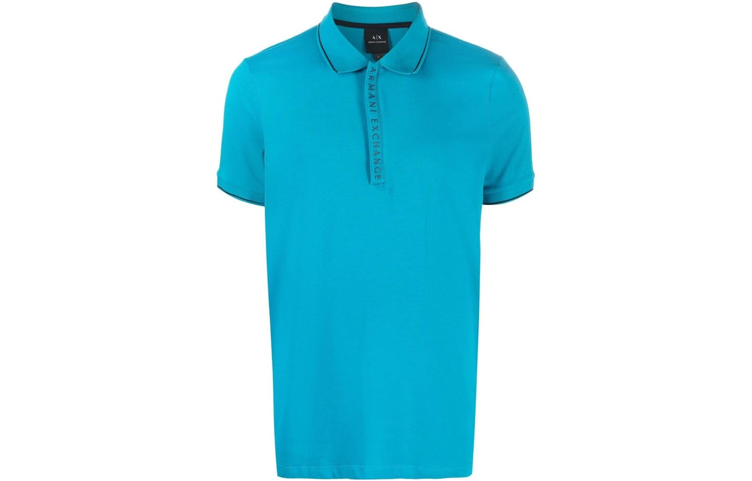 

Мужская рубашка-поло ARMANI EXCHANGE, цвет Blue