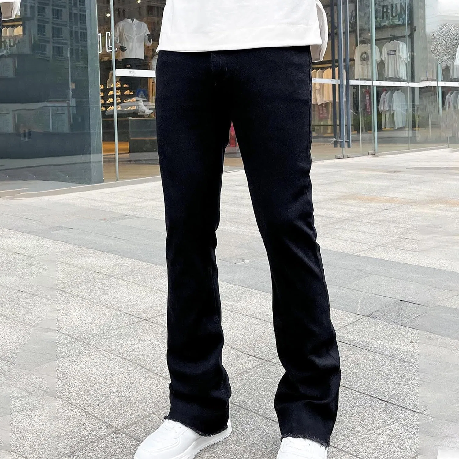 Джинсы, slim fit, Black generic — фото 2