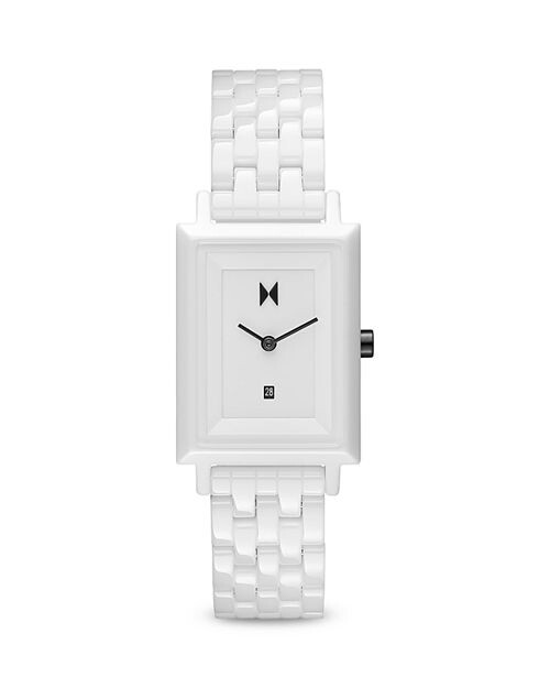 

Фирменные квадратные часы, 26 мм MVMT, цвет White
