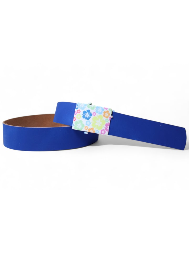 

Женский ремень, бесступенчатый, кобальтового цвета FRONHOFER