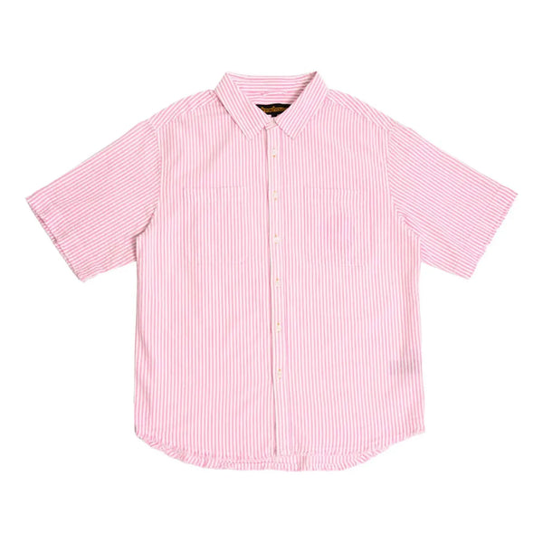 

Рубашка seersucker shirt 'seersucker pink' Drew House, розовый