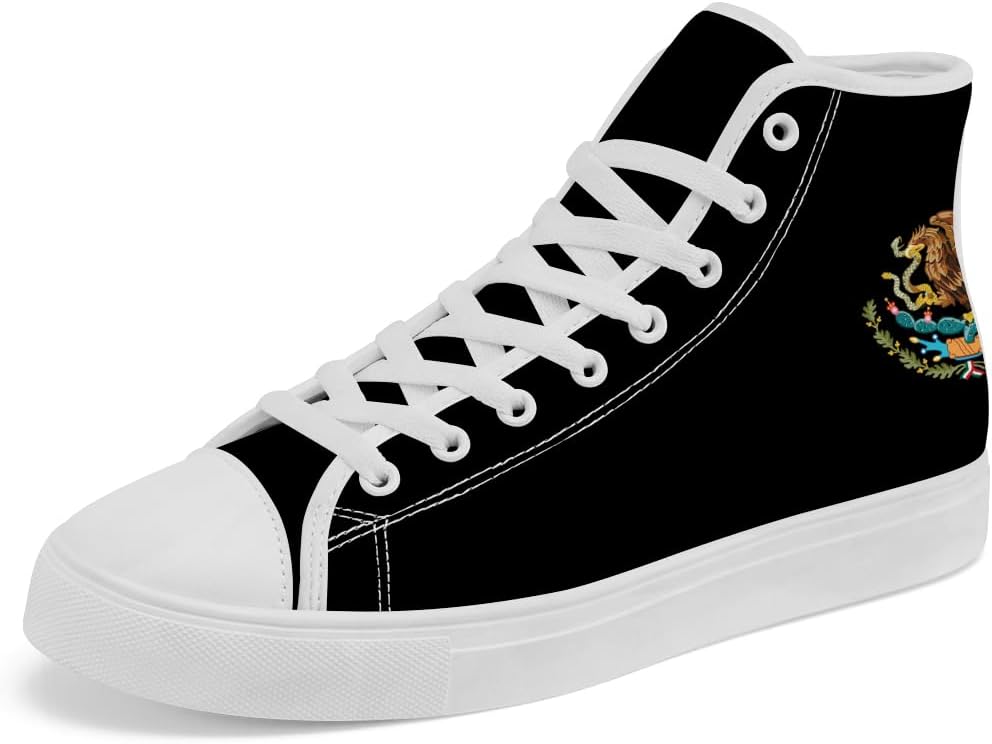 

Кеды Chebing Mexico высокие, мексиканские высокие кроссовки для мужчин и женщин, черный