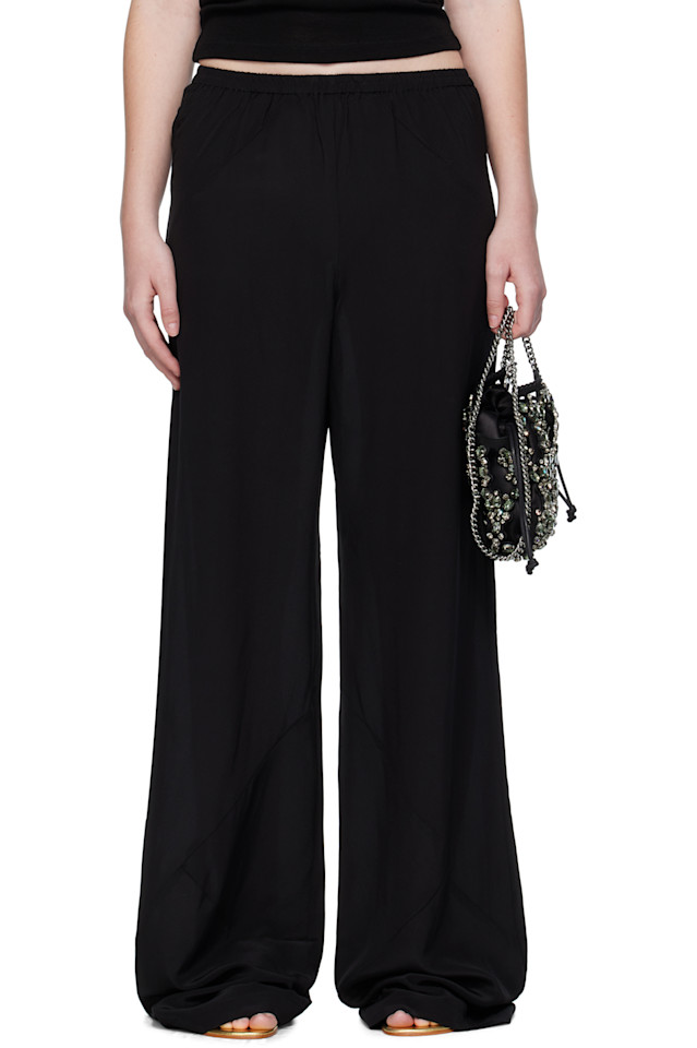 

Домашние брюки Elemental с косой вязкой Paris Georgia, черный