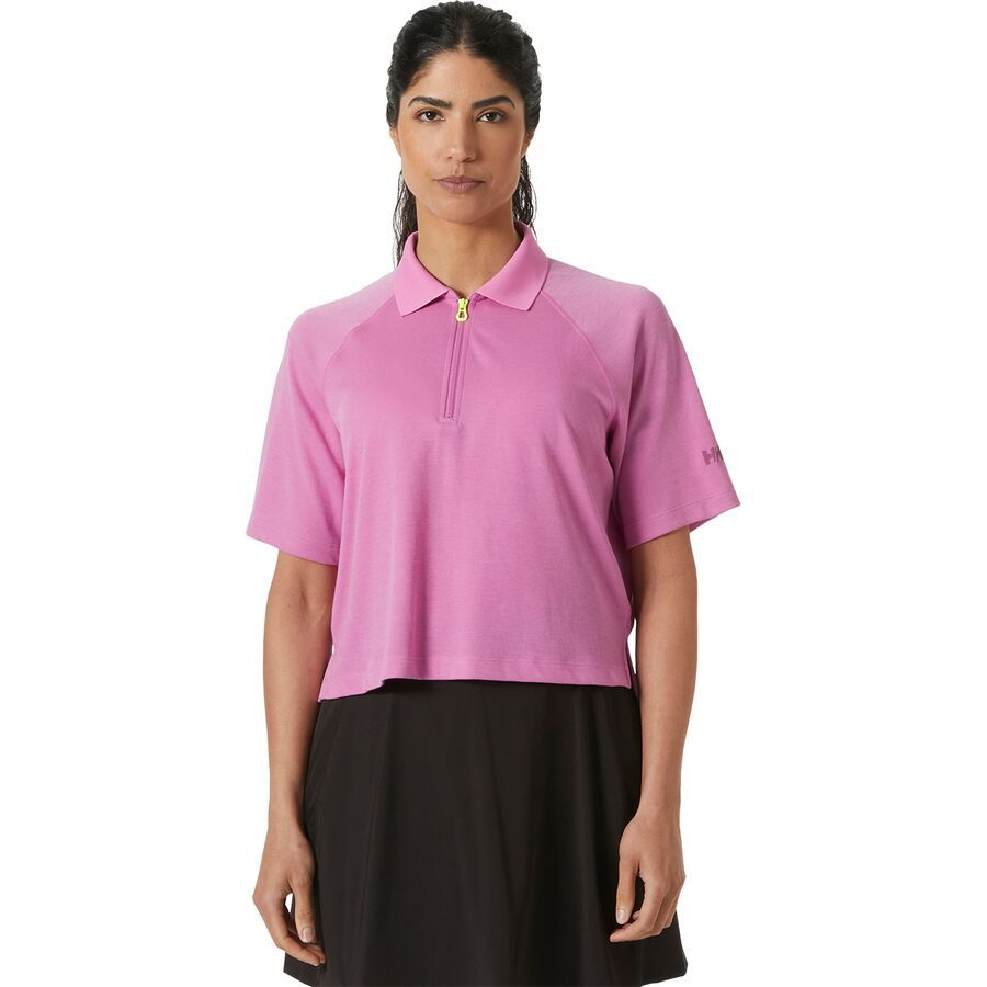 

Женская укороченная рубашка-поло на молнии Inshore Helly Hansen Helly Hansen, Meta Pink