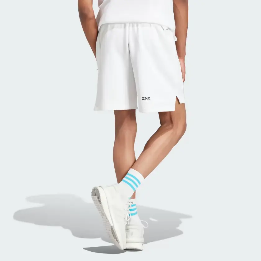 ZNE Повседневные шорты мужские белые Adidas, белый — фото 3