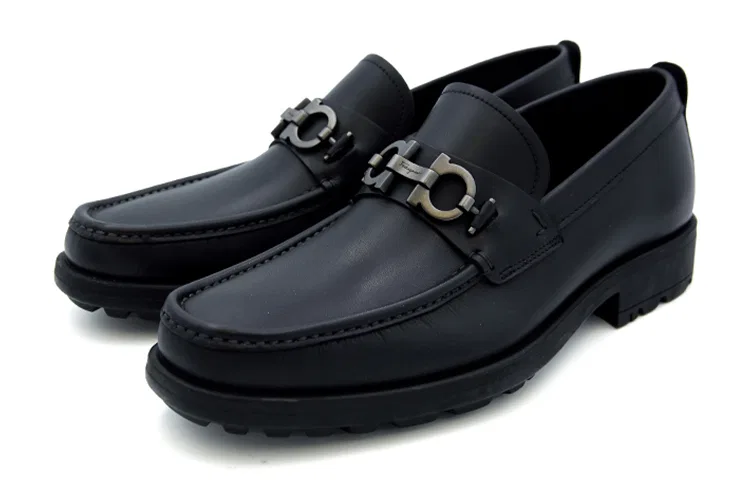 Ferragamo Gancini Moccasins — фото 3