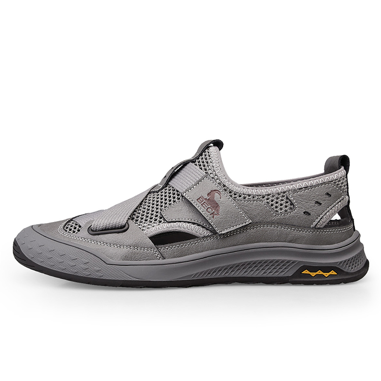 

BECK Мужские повседневные кроссовки низкие желтые серые коричневые серые, цвет Gray