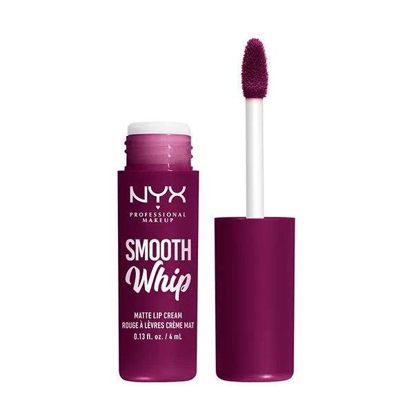 

Матовая жидкая помада Smooth Whip Matte Lip Cream Nyx Professional Make Up, цвет berry bed sheets