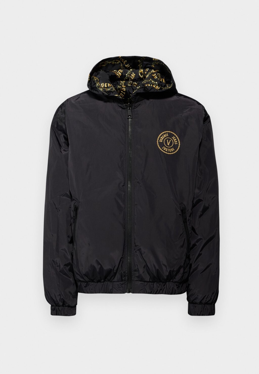 

Куртка-бомбер REVERSIBLE CHAIN Versace, черный