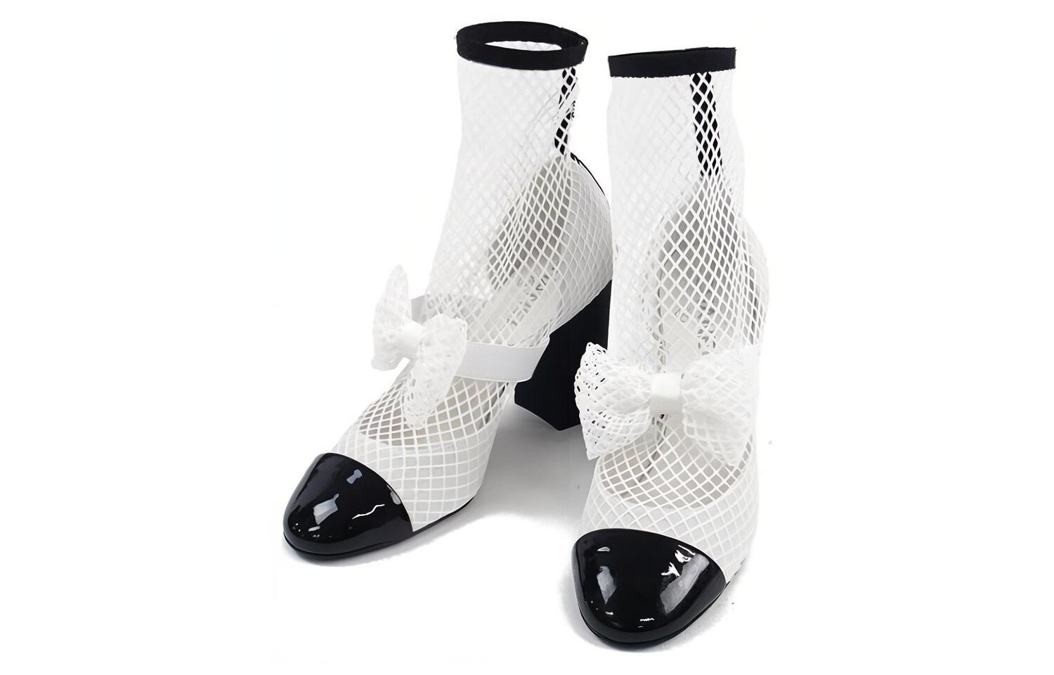 Ботильоны женские Chanel, белый — фото 3