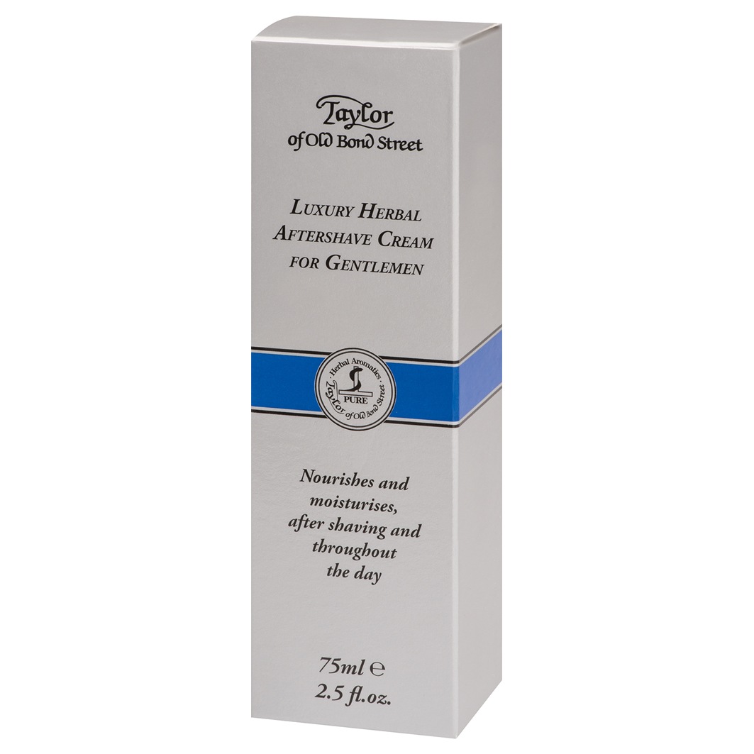 Средство после бритья jermyn street luxury after shave cream Taylor Of Old Bond Street, объем 75 мл — фото 2