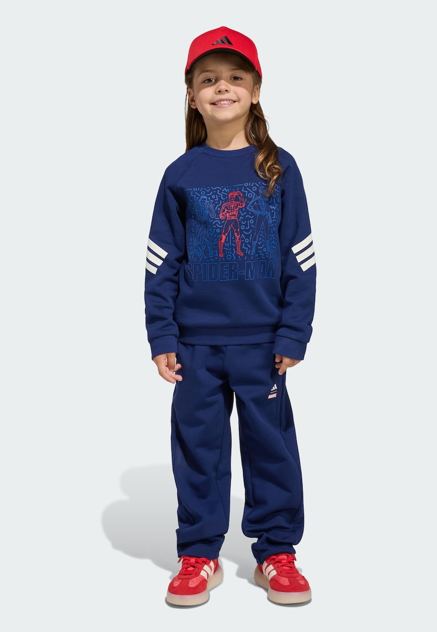 Спортивный костюм ADIDAS SPORTSWEAR Marvel Spider-Man, синий/темно-синий — фото 2