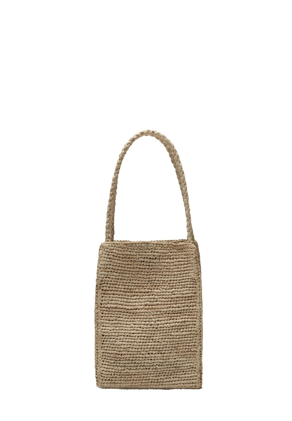 

Сумка NATURAL BUCKET Massimo Dutti, бежевый