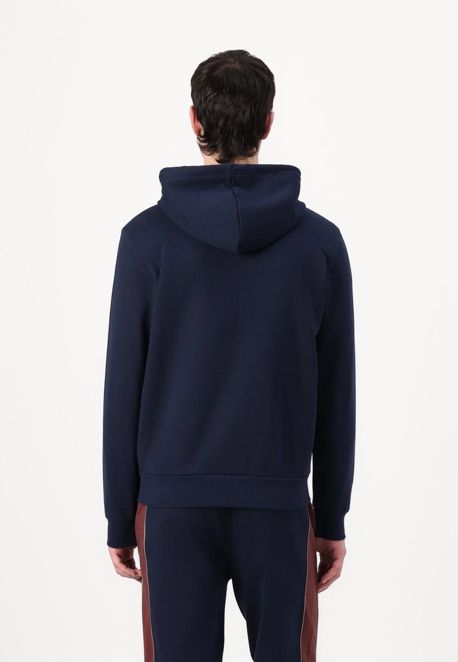 Худи Lacoste Hoodie, Navy Blue/Flour/Red Vermouth/Dark Blue — фото 3