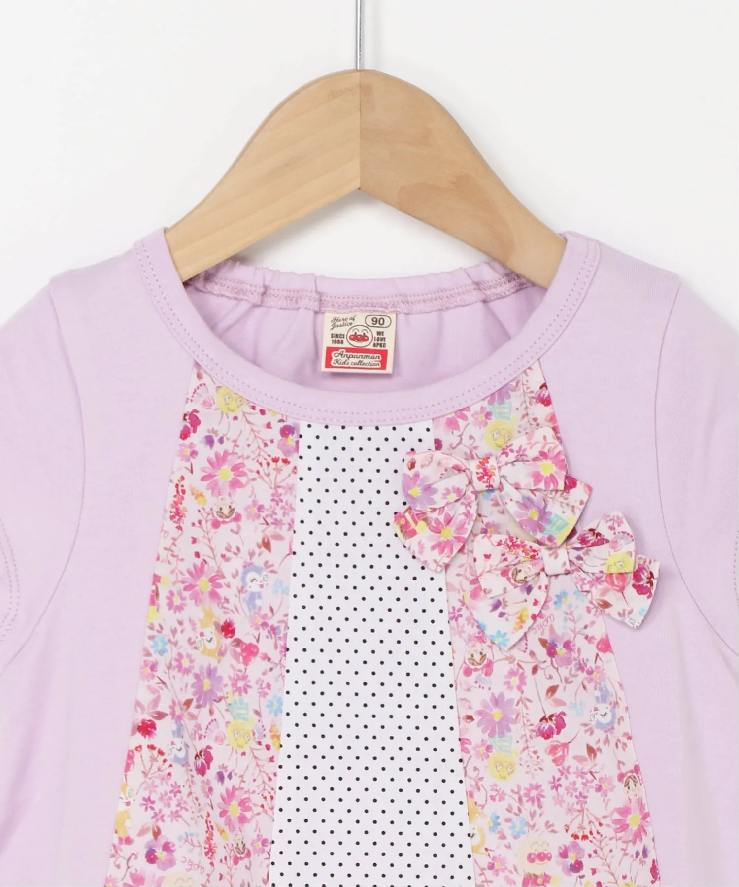 Детская коллекция ANPANMAN / (K) Платье-трансформер в стиле пэчворк Anpanman Kids Collection, Lavender — фото 4
