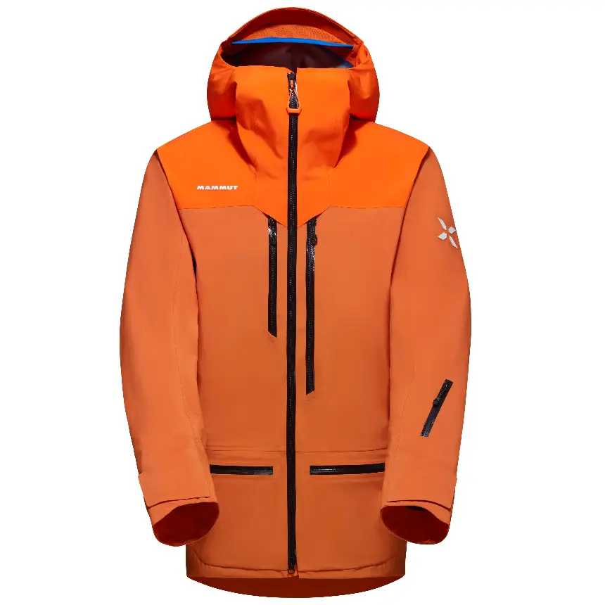 

MAMMUT Горнолыжный топ мужской Dust Orange, ярко-оранжевый, многоцветный