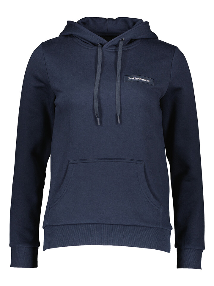 

Толстовка Peak Performance Hoodie, темно-синий