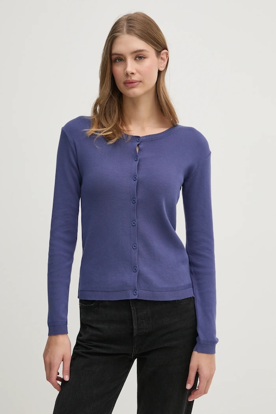 

Хлопковый кардиган United Colors Of Benetton, темно-синий