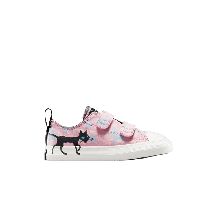 

Кроссовки Converse Coraline x Chuck Taylor All Star EasyOn Low TD Coralines Cat, розовый