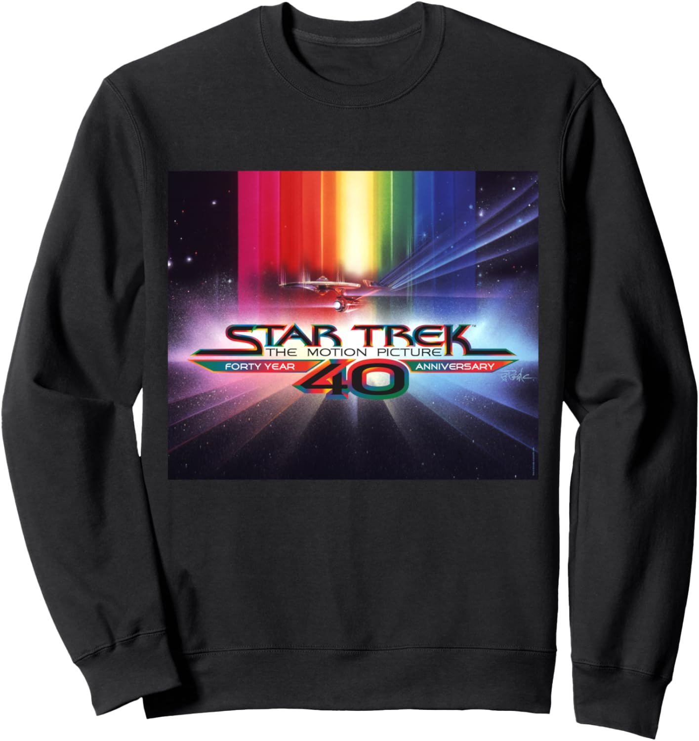 

Толстовка с изображением звездолета USS Enterprise, посвященная 40-летию фильма «Звездный путь: Кинофильм», черная (black 19-3911tcx), размер S Star Trek, Черный, Толстовка с изображением звездолета USS Enterprise, посвященная 40-летию фильма «Звездный пу