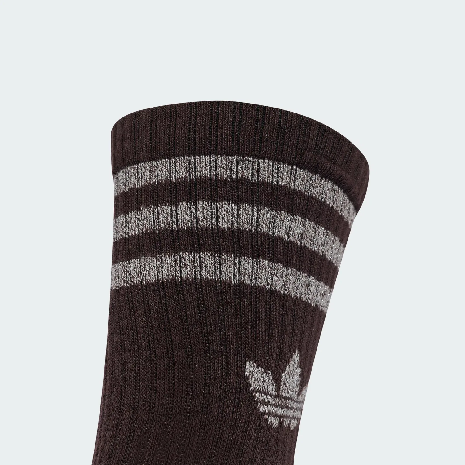 Носки Adidas Originals, коричневый — фото 3