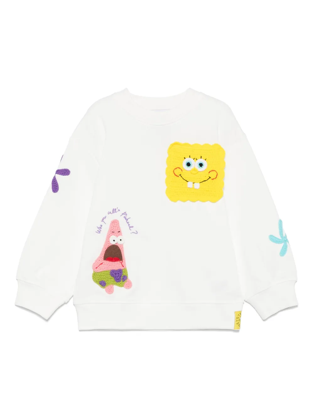 

Толстовка с нашивкой Stella McCartney Kids, белый