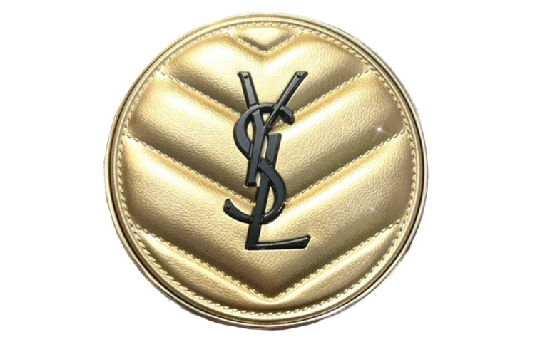 

SAINT LAURENT Кожаный тональный крем bright gold с воздушными подушечками, увлажняющий, выравнивающий тон лица, стойкий, 14 г