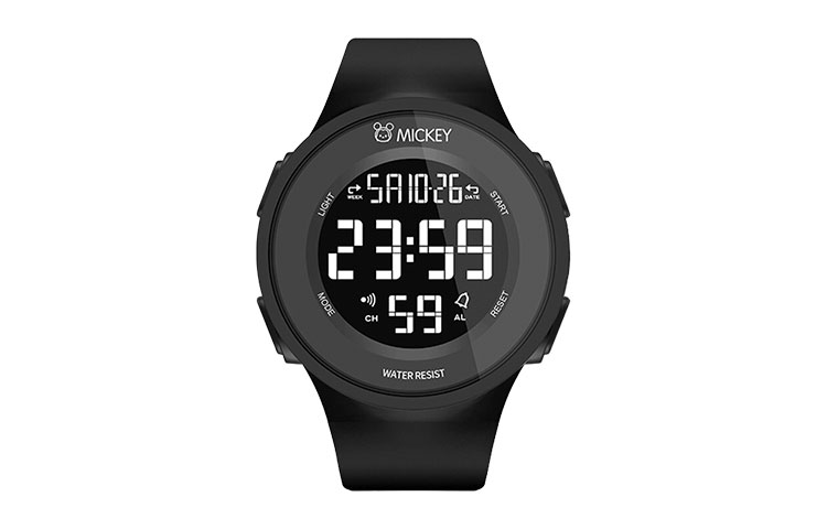 

Disney Song Song Series электронные часы унисекс черный циферблат