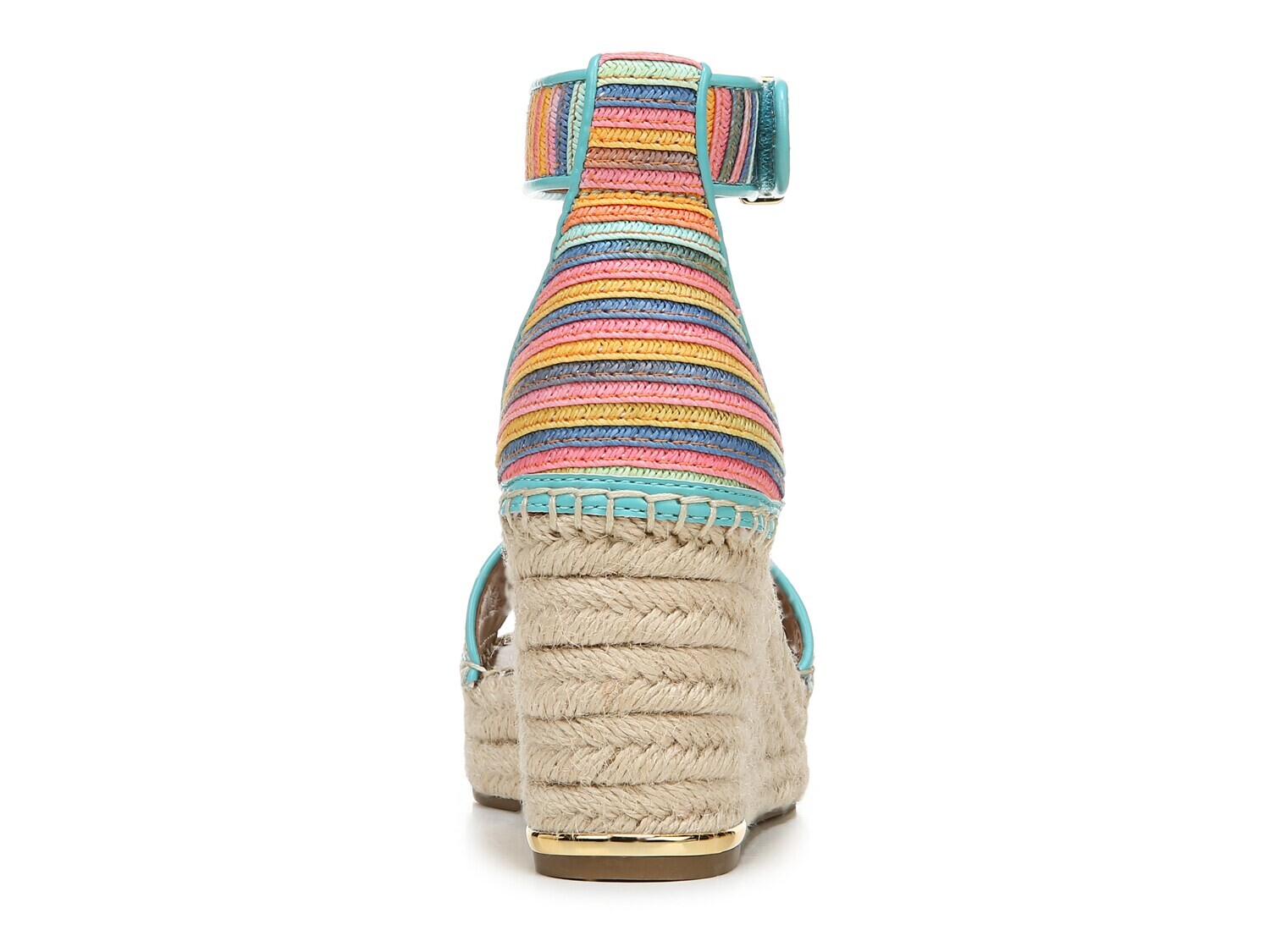 Эспадрильи Franco Sarto Clemens на танкетке, raffia / leather — фото 4