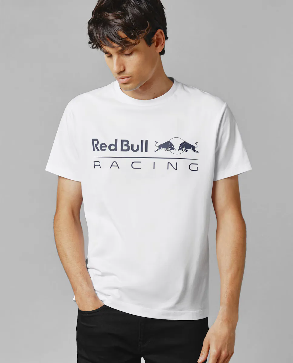 

Футболка унисекс Red Bull Racing с короткими рукавами и принтом логотипа Pepe Jeans, белый